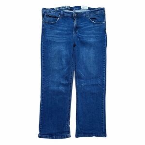 Mens T.K. Axel Dark Wash Slim Boot Streetwear Denim Jeans Size 40x30